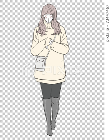 Fashion illustration_winter Fashion illustration_winter 73447467
