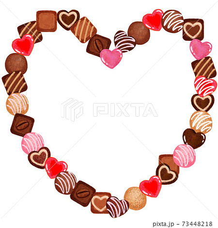 チョコハート 73448218