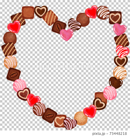 チョコハート 73448218