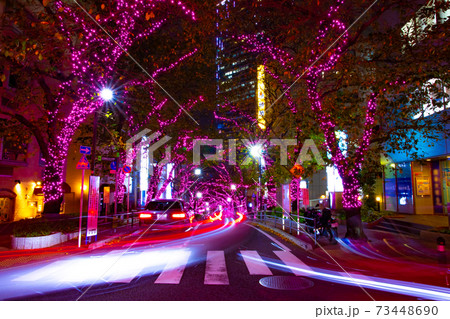 渋谷・さくら坂イルミネーション【夜景イメージ】 73448690