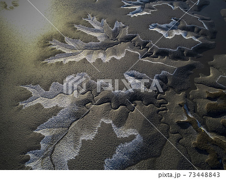 海 航空撮影 氷 73448843