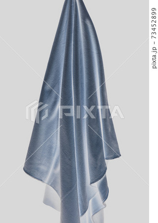 Inverted image of draped fleece fabric 73452899