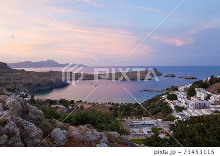 Lindos, Rhodes Island, Dodecanese Islands, Greece 73453115