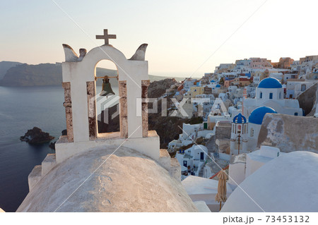 The village of Oia Santorini Cyclades islands, Greece 73453132