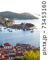 Vis town, Franciscan monastery and harbour, Vis Island, Croatia 73453160
