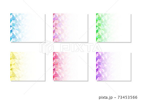 300×250正方形バナーセット文字なし 73453566