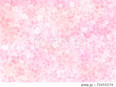 和風な桜の背景、フレーム 73455574