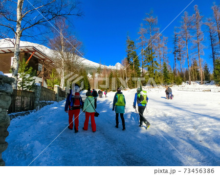 Traditional house in Stary Smokovec. Slovakia Traditional house in Stary Smokovec. Slovakia 73456386