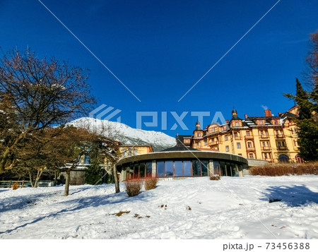Traditional house in Stary Smokovec. Slovakia 73456388