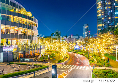 東京ミッドタウンのイルミネーション 73456972