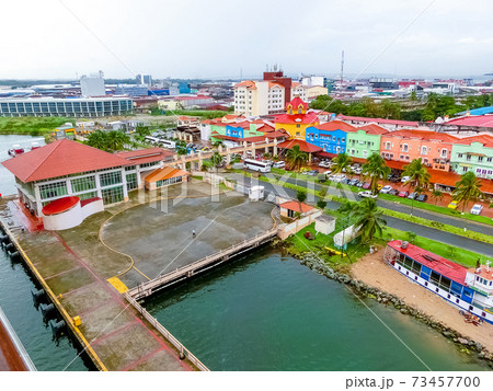 Colon is a sea port on the Caribbean Sea coast of Panama. Colon is a sea port on the Caribbean Sea coast of Panama. 73457700