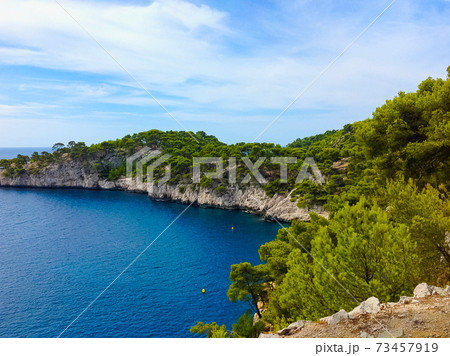 Calanque between Marseille and Cassis, Provence, France 73457919