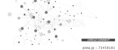 Global network connection. Digital communication. Vector design element. Abstract vector background. Vector lines, circle, dots connect in abstract style. Circle shape Global network connection. Digital communication. Vector design element. Abstract vector background. Vector lines, circle, dots connect in abstract style. Circle shape 73458181