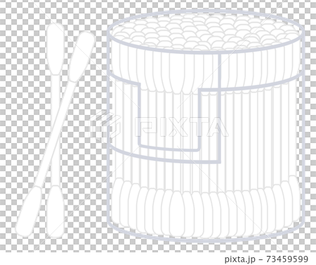 綿棒のイラスト素材