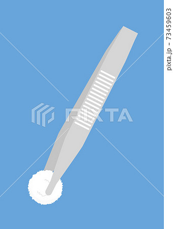 ピンセットのイラスト素材
