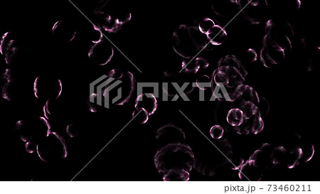 CGスフィア　レーザーをまとって転がる球体 73460211