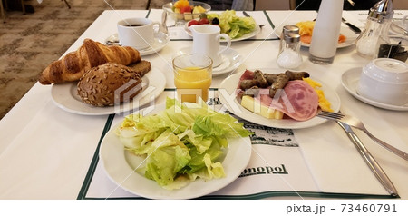 フランクフルト ホテルの朝食 フランクフルト ホテルの朝食 73460791