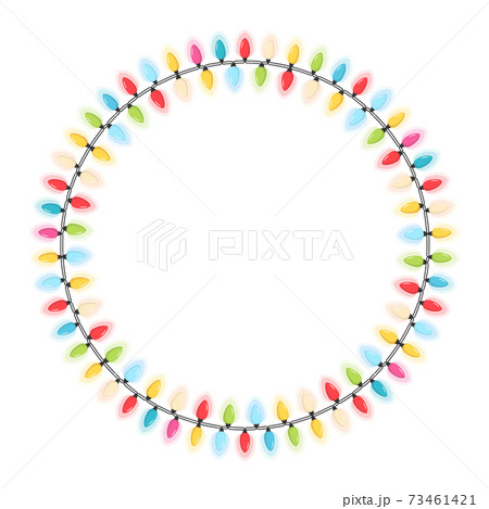 Christmas Lights - Circle 73461421