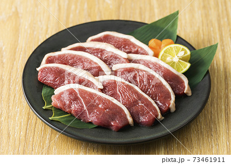 岩手県産あい鴨のムネ肉スライス　 73461911