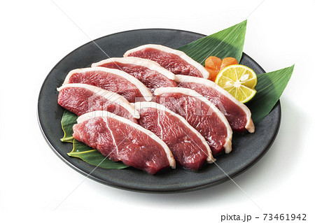岩手県産あい鴨のムネ肉スライス 岩手県産あい鴨のムネ肉スライス 73461942