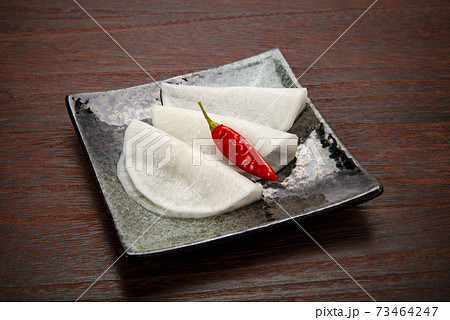 大根の千枚漬け 大根の千枚漬け 73464247