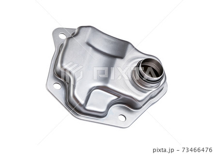 automatic transmission filter, iron body filter element car filter, spare part isolated on a white background. 73466476