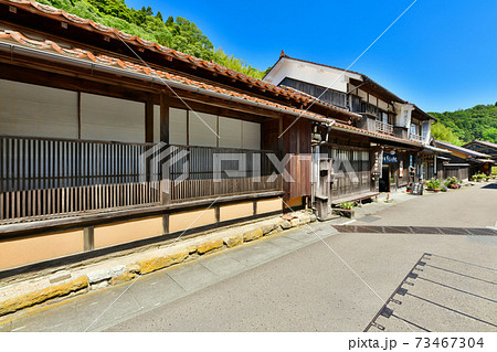 石見銀山　大森の町並み 73467304