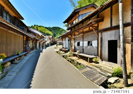 石見銀山　大森の町並み 73467391