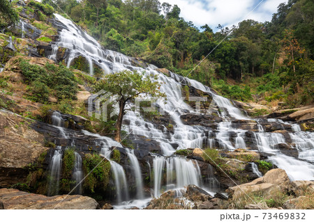 Mae Ya waterfall at Doi Inthanon national park, Chom Thong District,Chiang Mai Province, Thailand Mae Ya waterfall at Doi Inthanon national park, Chom Thong District,Chiang Mai Province, Thailand 73469832