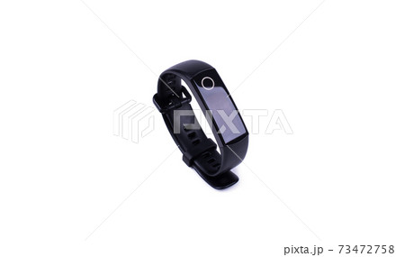 smart watch in black on a white background 73472758