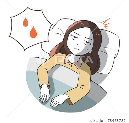 生理で目が覚める 女性 生理で目が覚める 女性 73473782