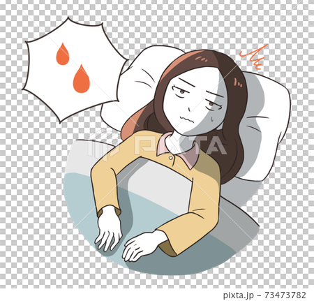 生理で目が覚める 女性 生理で目が覚める 女性 73473782
