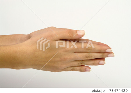 Closed Woman Hand Closed Woman Hand 73474429
