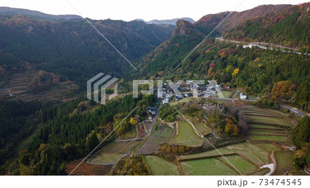 宇佐のマチュピチュの空撮 宇佐のマチュピチュの空撮 73474545