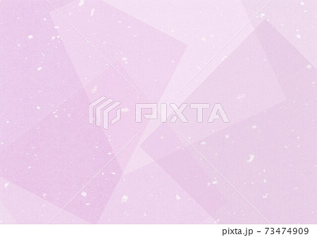 ピンク和紙 73474909