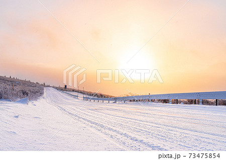 【長野県】ビーナスラインの冬景色 73475854