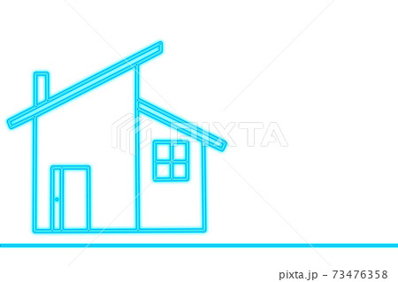 住宅とコピースペース 住宅とコピースペース 73476358