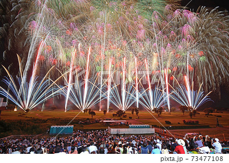 古河花火大会「あの夏の思い出・野村花火工業」 73477108