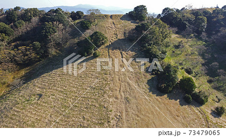 基山登山「草スキー場の空撮」 基山登山「草スキー場の空撮」 73479065