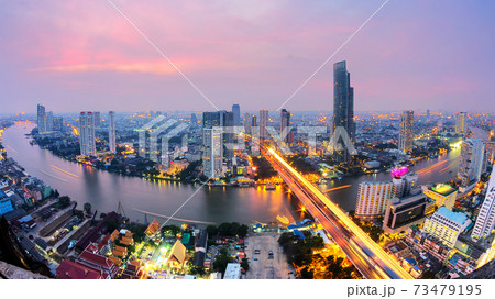 Bangkok night view Bangkok night view 73479195