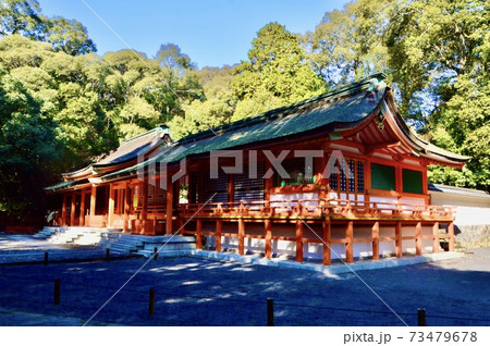 宇佐神宮の「下宮(御炊宮)」(大分県宇佐市) 宇佐神宮の「下宮(御炊宮)」(大分県宇佐市) 73479678