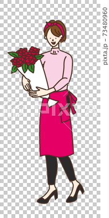 農業女子 農業 農家 農家女子 イラスト 働くのイラスト素材