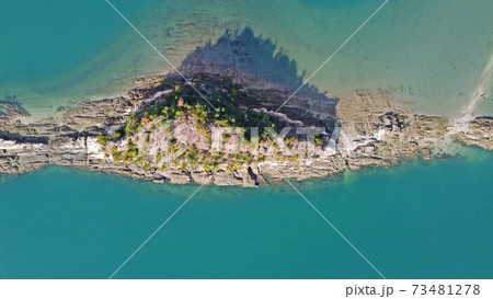 天草の兜島の空撮 73481278