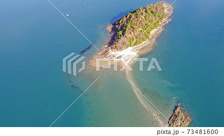 天草の禿島の空撮 天草の禿島の空撮 73481600