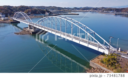 天草・西大維橋の空撮 天草・西大維橋の空撮 73481788