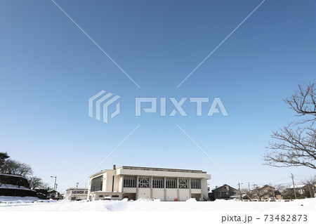 令和3年豪雪6日後の丸岡散策 丸岡体育館(福井県 坂井市 丸岡町) 令和3年豪雪6日後の丸岡散策 丸岡体育館(福井県 坂井市 丸岡町) 73482873