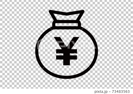日本円記号の袋のビジネスアイコン 73483563
