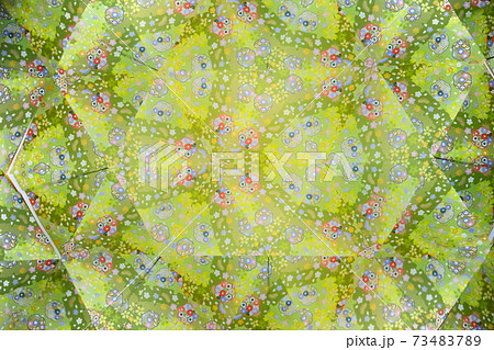 可愛い千代紙・キャラクタ・万華鏡9 73483789