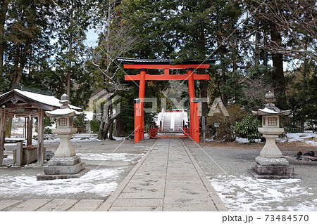 雪の丹生都比売神社 雪の丹生都比売神社 73484570