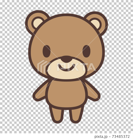 かわいいクマのキャラクター 73485372